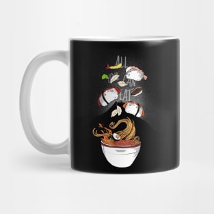 Sushi - all you can eat - black version Mug